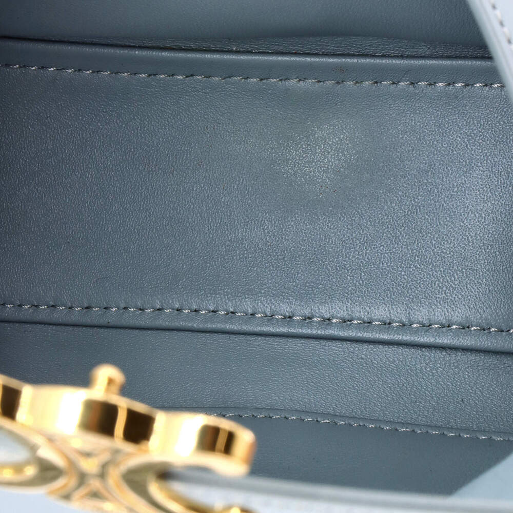 Celine Teen Lola Triomphe Top Handle Bag Leather - Picture 5 of 7